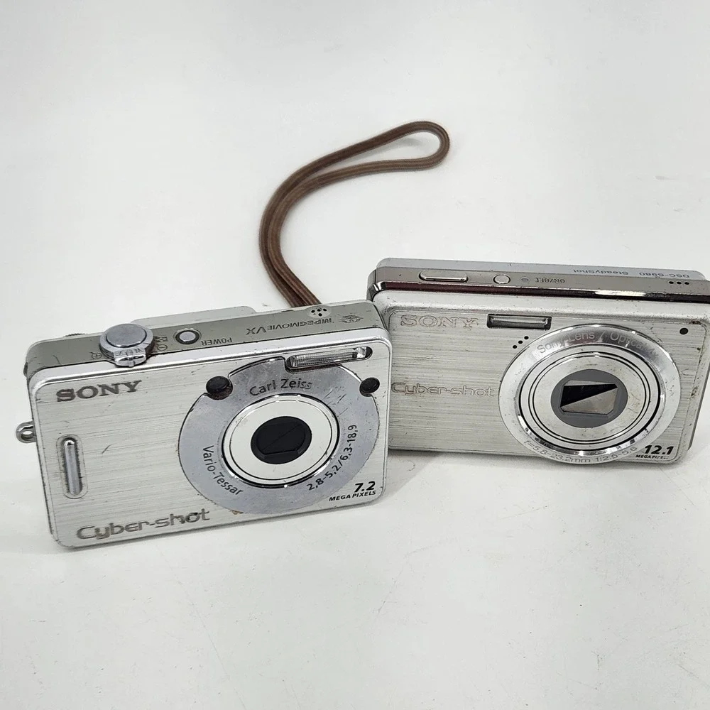 Sony Cybershot DSC-W70 DSC-S980 Digital Cameras‎ Parts Repair Lot Bundle